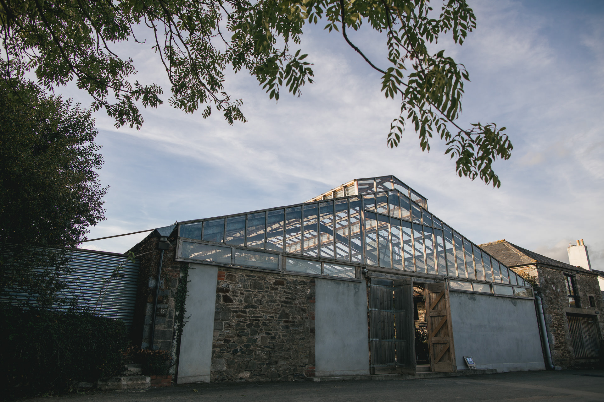 External image of the glasshouse at Anran